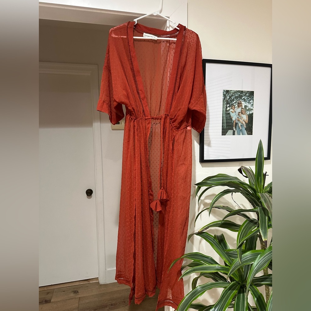 Abercrombie Long Sheer Duster